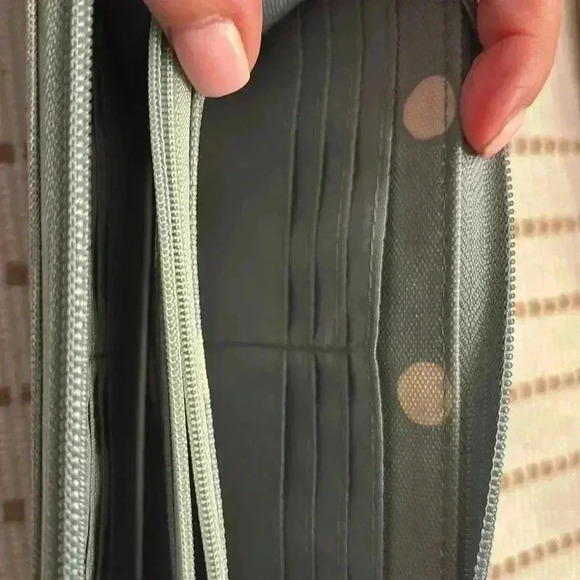 EUC Cath Kidston London Canvas Zip-Around Wallet - Picture 4 of 6